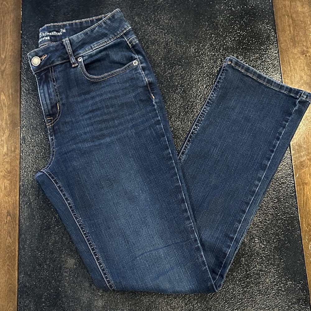 Maurices Mid Rise Jeans | Women’s 8 Long (30x32.5) | Dark Wash